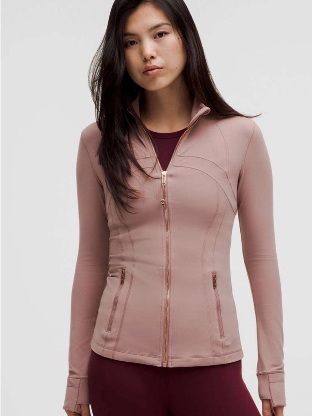 Lululemon Define Jacket - Twilight Rose, size 0 - Picture 6 of 6
